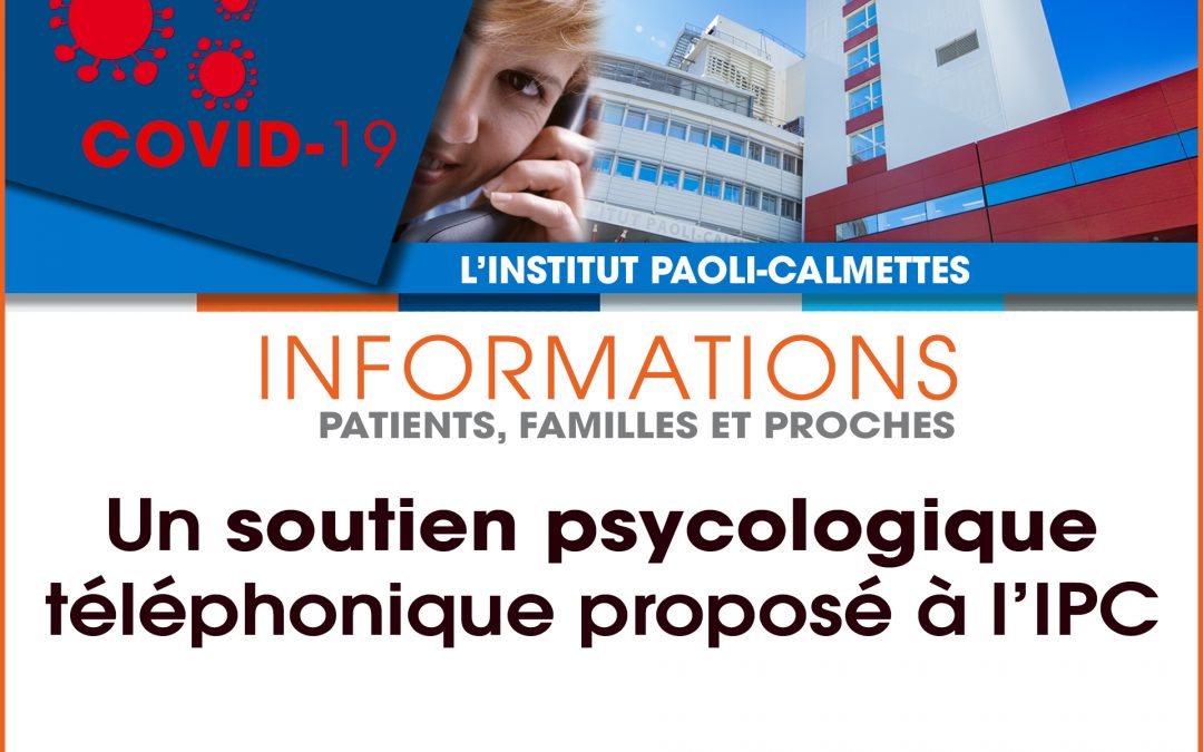 COVID-19 : le département de Psychologie clinique de l’IPC est à votre écoute.