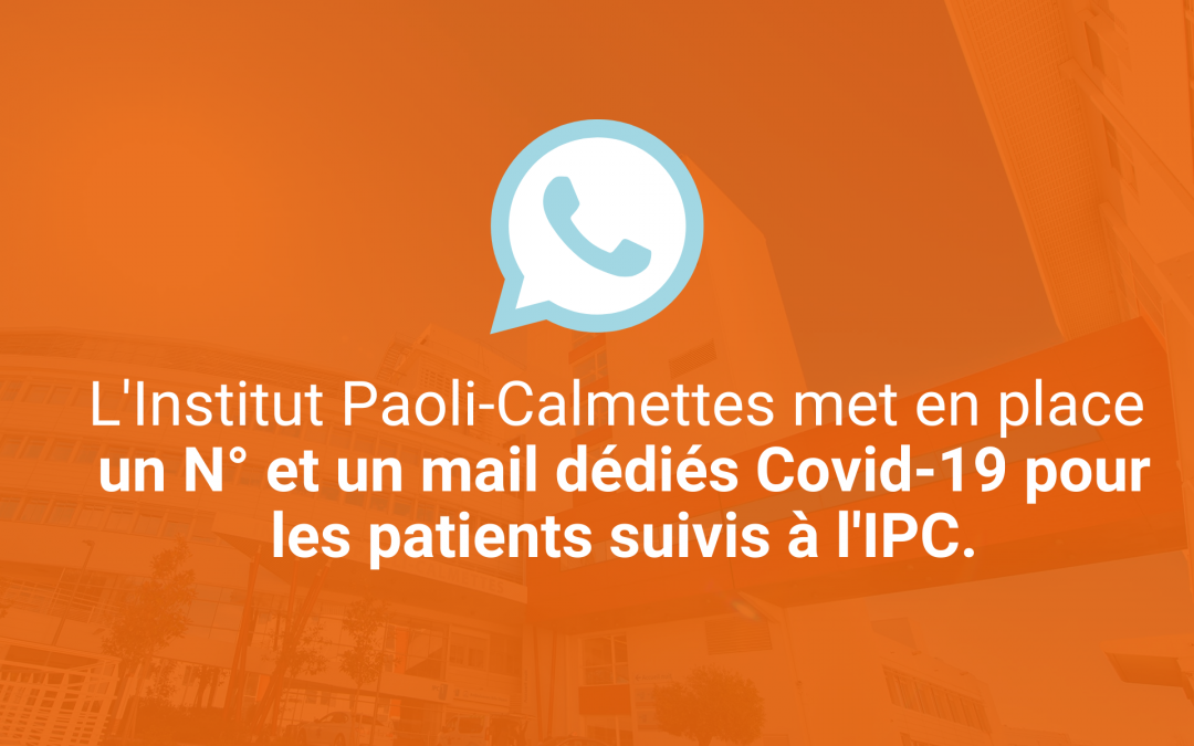 Un numéro et un mail dédiés au Covid-19 à l’IPC