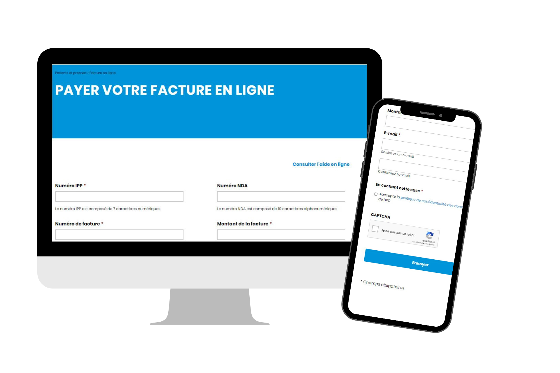 Payer facture en ligne IPC