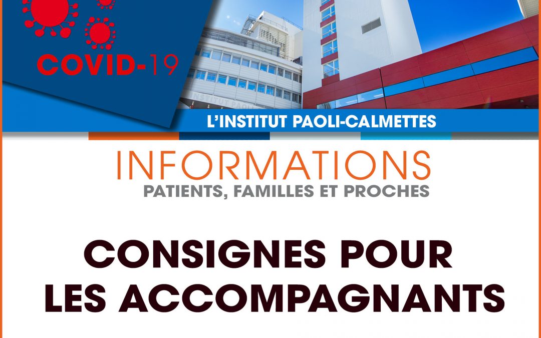 Informations accompagnants et patients | Mesures COVID-19 (au 01/08/20)