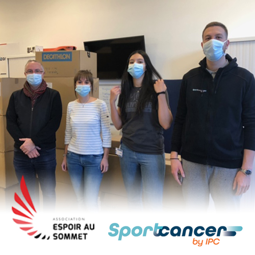 Espoir au sommet apporte son soutient au programme SportCancer by IPC