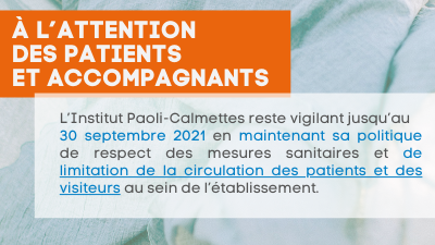 Limitation de la circulation des patients et des visiteurs