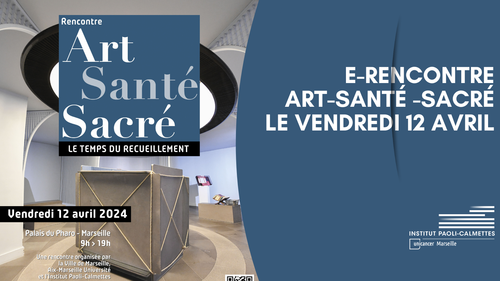E-conférence > Art-Santé-Sacré - Institut Paoli-Calmettes
