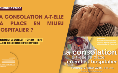 Evénement : la consolation a-t-elle sa place en milieu hospitalier ?